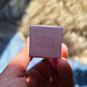 Velvet trap lipstick stick shade Funeral Parlour